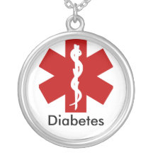 Collier d'alerte d'identité médicale - Diabète
