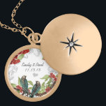 Collier d'anniversaire des oiseaux Vintages et de<br><div class="desc">Colliers de conservation Choisissez soit Plat Argent,  soit Argent Argent Sterling</div>