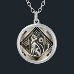 Collier de chat noir Abstrait décoratif<br><div class="desc">Beau Collier de Chat Noir Abstrait Décoratif</div>