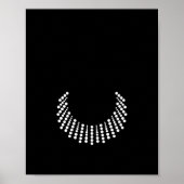 Collier de dissidence RBG | Poster | Tailles diver (Devant)