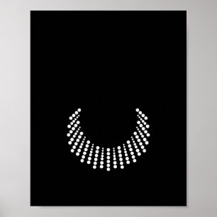 Collier de dissidence RBG   Poster   Tailles diver