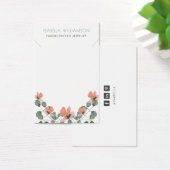 Collier de feuillage floral Bijoux Cartes d'affich (Bureau)