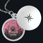 Collier de Merci mariage Bridesmaid<br><div class="desc">Colliers de conservation Choisissez soit Plat Argent, soit Argent Argent Sterling</div>