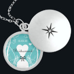 Collier de Merci mariage Bridesmaid<br><div class="desc">Colliers de conservation Choisissez soit Plat Argent, soit Argent Argent Sterling</div>