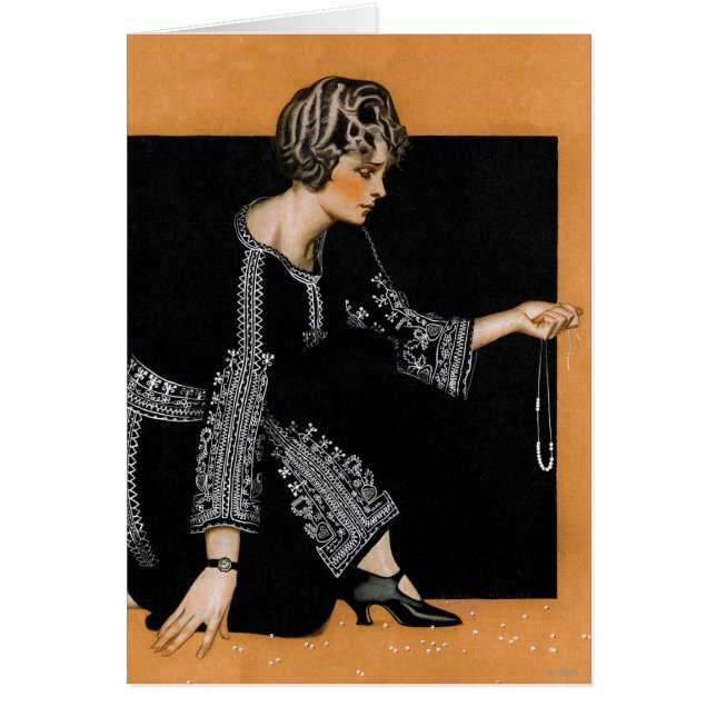 Collier de perle cassé (Devant)