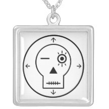 Collier de phoque oculaire père Noël Muerte Magick