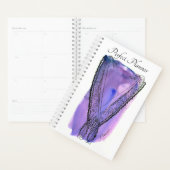 Collier d'Imaginaire violet et bleu (Devant avec enveloppe)