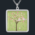 Collier d'oiseaux de fleurs de cerisier<br><div class="desc">Notre collier d'oiseaux de fleurs de cerisier est disponible dans plusieurs styles et finitions et est un match parfait avec nos oiseaux de fleurs de cerisier épousant des invitations,  des cartes de RSVP,  des cartes de note,  des ornements de souvenir,  et toute autre vitesse de mariage.</div>