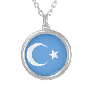 Collier Drapeau est de Turkestan Uyghur