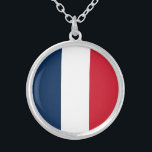 Collier Drapeau français<br><div class="desc">Le drapeau national de la France.</div>