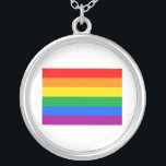 COLLIER DRAPEAU GAY PRIDE OFFICIEL<br><div class="desc">Si la vie était un T-shirt, ce serait totalement gay ! Parcourez plus de 1 000 modèles GLBT Humour, Pride, Equality, Slang, & Marriage. Le vêtement le plus unique Gay, Lesbian Bi, Trans, Queer, et Intersexed sur le web. Tout, de GAY à Z @ www.GlbtShirts.com TROUVEZ-NOUS SUR : LE WEB...</div>