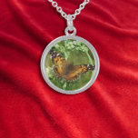 Collier En Argent Beautiful painted Lady Butterfly necklace<br><div class="desc">Give that Beautiful Lady in your life a Beautiful Lady,  cause de quoi what girl doesn't love butterflies ?</div>