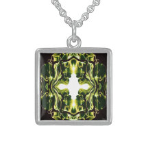 Vert Abstraite Acrylique Fluide Art