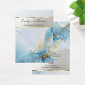 collier en marbre bleu carte d'affichage (Bureau)