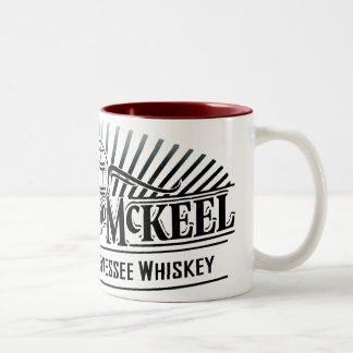 Collier en McKeel Logo Tweekleurige Koffiemok