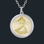 Collier Fleur marguerite ange chrétien<br><div class="desc">Collier Daisy Angel, t-shirts et cadeaux Angel par ArtMuvz Illustration. T-shirt romantique Daisy Angel, cadeau d'anniversaire Christian Angel et Noël, sac fourre-tout, tasse, casquette. Les cadeaux d'anges sont une façon réfléchie et significative de montrer à quelqu'un qui vous tient à coeur.Les cadeaux d'anges peuvent être de nature religieuse ou laïque,...</div>