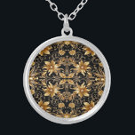 Collier Floral d'or<br><div class="desc">Beau collier doré fleuri</div>