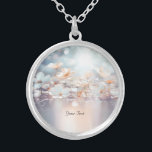 Collier Floral Pêche Blanche<br><div class="desc">Beau collier floral de Pêche Blanche</div>