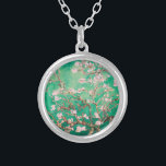Collier Green Van Gogh Almond Blossoms<br><div class="desc">Soft Green Almond Blossoms par Vincent Van Gogh modification de couleur copyright 2sweet4wordsDesigns/ PureVintage Love Soft Green Almond Blossoms pour une touche artistique au style personnel, mariage, Baby shower, cadeaux de bureau ou fête du printemps : Célébrez vos occasions spéciales avec la beauté enchanteresse des fleurs d'amandes de Vincent Van...</div>