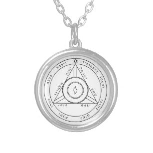 Collier Le pentagramme de Solomon de Saturn