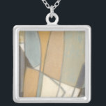 Collier Lignes courbées et tons de terre coupés<br><div class="desc">Cet imprimé extraordinaire de Norman Wyatt montre un certain nombre de formes géométriques créées par des lignes courbes lisses et colorées par des tons de terre bouchée. Une pièce élégante qui aurait l'air superbe sur un certain nombre de produits. Commandez dès aujourd'hui !</div>