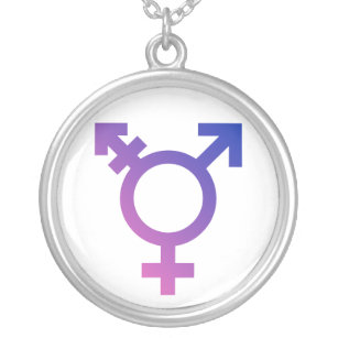 Collier Logo de symbole de transsexuel