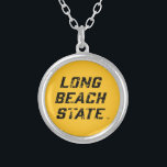 Collier Long Beach State Wordmark<br><div class="desc">Check out these California State University Long Beach designs ! Show off your California State Pride with these new University products. These make the parfait poison for the long beach student, alumni, family, friend ou fan in your life. All of these Zazzle products are customizable with your name, class year,...</div>