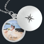 Collier mariage de conservation de photos<br><div class="desc">Colliers de conservation Choisissez soit Plat Argent,  soit Argent Argent Sterling</div>