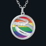 Collier Mariage gay lesbien<br><div class="desc">mariage arc-en-ciel</div>
