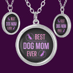 Collier Meilleur Chien Maman Jamais, Drôle Fête des Mères<br><div class="desc">Best Dog Mom Ever,  Funny Mothers Day Le design cadeau est un grand cadeau pour votre mère,  votre femme,  votre soeur ou des amis qui possèdent des chiens! Faites-leur savoir combien ils sont appréciés.</div>