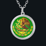 Collier Mexique COA Gold<br><div class="desc">Armoiries du Mexique en tons or</div>