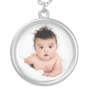 Collier Modèle photo de bébé personnalisé