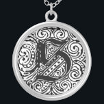 Collier Monarchie "S"<br><div class="desc">Fancy,  unique et fun fonts. Majority of these are images that Zazzle does not carry as a font. But is customizable to add your own image,  text and background color. This would be ideal for special,  uch’as Weddings,  showers,  invitations et personnalisation.</div>