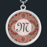 Collier Monogramme | Cinnabar Suzani I<br><div class="desc">Décorations pour la maison</div>