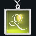 COLLIER MONOGRAMME EN PIERRE DE GEM DE TOPAZ JAUNE MAGIQUE<br><div class="desc">Design élégant et unique avec pierres précieuses. Modélisation et rendu en 3D Studio Max par Bulgan Lumini .Part de la série Hyper Talismans.</div>