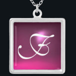 Collier Monogramme Gem Améthyste Rose<br><div class="desc">Design élégant et unique avec pierres précieuses. Modélisation et rendu en 3D Studio Max par Bulgan Lumini .Part de la série Hyper Talismans.</div>