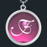 Collier Monogramme Gem Améthyste Rose<br><div class="desc">Design élégant et unique avec pierres précieuses. Modélisation et rendu en 3D Studio Max par Bulgan Lumini .Part de la série Hyper Talismans.</div>