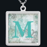 Collier Monogramme | Pulvérisateur de fleurs non embellisé<br><div class="desc">Floral</div>