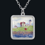 Collier nubble d'été<br><div class="desc">Nubble Light House York Maine</div>