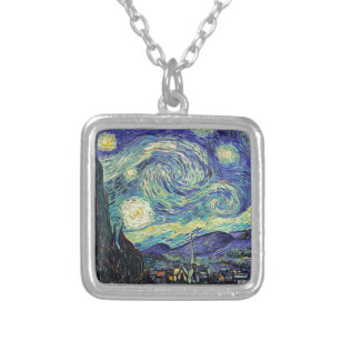 Collier Nuit étoilée par van Gogh