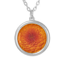 Collier orange "maman"