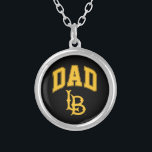 Collier Papa de Long Beach<br><div class="desc">Check out these California State University Long Beach designs ! Show off your California State Pride with these new University products. These make the parfait poison for the long beach student, alumni, family, friend ou fan in your life. All of these Zazzle products are customizable with your name, class year,...</div>