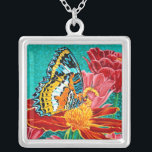 Collier Papillon pointu I<br><div class="desc">Papillons et insectes</div>