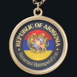 Collier Plaqué Or Arménie (e)<br><div class="desc">République d'Arménie</div>