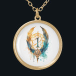 Collier Plaqué Or *~*Artsy RUNE AP87 VIKING Nordic Inspiré Ancien<br><div class="desc">(Recherchez AP87 pour des objets Viking ou AP40 pour des objets similaires ) - NECKLACE. L'image est grande, alors n'hésitez pas à TRANSFÉRER vers n'importe quel produit ZAZZLE que vous choisissez. BIJOUX AVEC INTENTION (R) - créez votre propre intention. Utilisez cet art cool créatif artistique moderne mais vintage belle âme...</div>