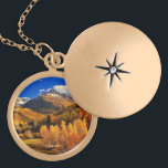 Collier Plaqué Or Automne dans le Colorado<br><div class="desc">Belles couleurs de l'automne au Colorado.</div>