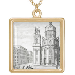 Collier Plaqué Or Église de Notre Dame, Salzbourg, Autriche, de