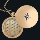 Collier Plaqué Or Fleur de l'or argenté de DES Lebens de Blume de la<br><div class="desc">Symbole spirituel art. La fleur de la vie (DES Lebens de Blume) est un motif sacré de la géométrie de l'univers qui peut être trouvé dans toutes les religions importantes du monde. La "fleur de la vie" contient les motifs de la création comme ils ont émergé du "grand vide". Tout...</div>