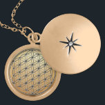 Collier Plaqué Or Fleur de l'or argenté de DES Lebens de Blume de la<br><div class="desc">Symbole spirituel art. La fleur de la vie (DES Lebens de Blume) est un motif sacré de la géométrie de l'univers qui peut être trouvé dans toutes les religions importantes du monde. La "fleur de la vie" contient les motifs de la création comme ils ont émergé du "grand vide". Tout...</div>
