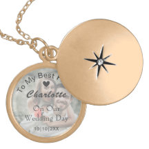 Mariée Jour de mariage Keepsaké cadeau photo perso